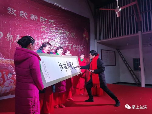 放歌新時代，文化進萬家——2019新春系列文化活動百臺村晚走進蘭溪紀實